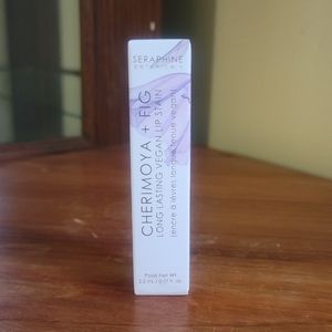 Seraphine Botanicals Cherimoya + Fig - Long Lasting Vegan Lip Stain in Latte
